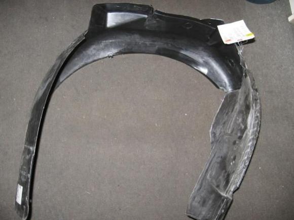 right front fender liner from dealer....