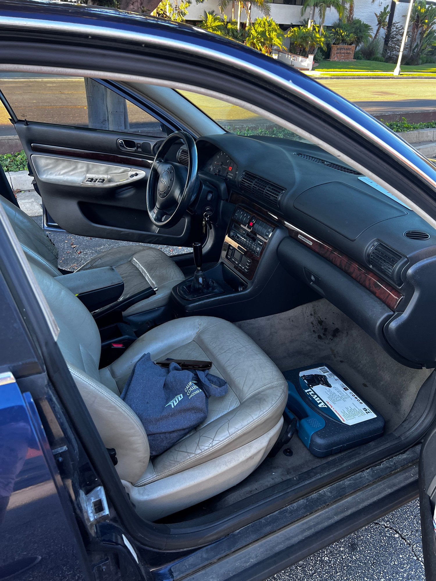 1996 Audi A4 Quattro - 1996 B5 Quattro 2.8L 5spd - Used - VIN WAUEA88D8TA295398 - 195,972 Miles - 6 cyl - AWD - Manual - Sedan - Blue - San Pedro, Los Angeles, CA 90731, United States
