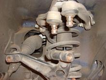 Upper Control Arm Taken Apart.
