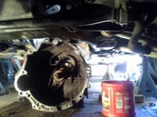 Dropping tranny for clutch replacement