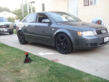 Rollin on all flat black stocks!!