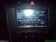 here is my new 2DIN installed. sorry for bad foto. 
cost of mod? Zero! :-P