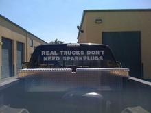 REAL TUCK'S DONT NEED SPARK PLUG'S