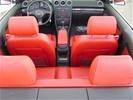 Cherry red interior