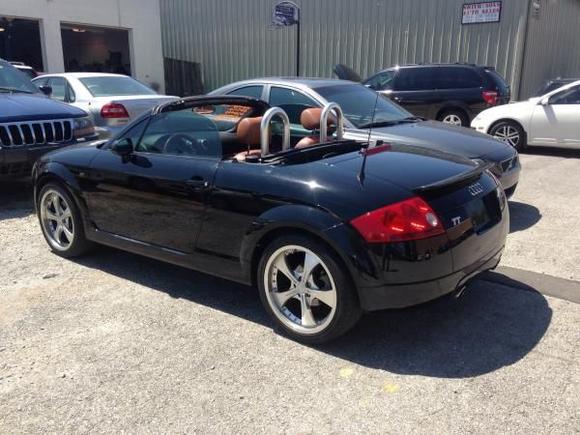At the dealer, before I bought it.