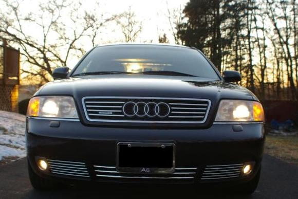 Chrome grill and fog light covers