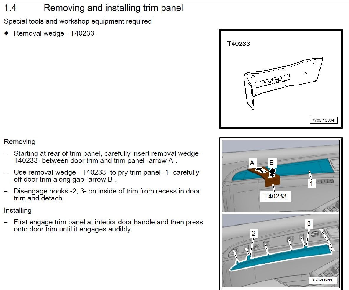 Door Panel Decorative Trim Removal Audiworld Forums Door Panel Decorative Trim Removal Audiworld Forums