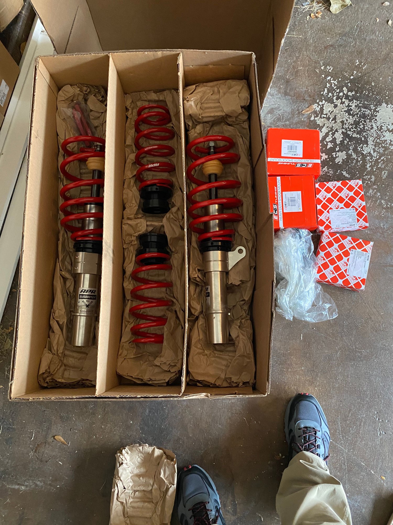 APR Coilovers w/ECS mounting parts AudiWorld Forums