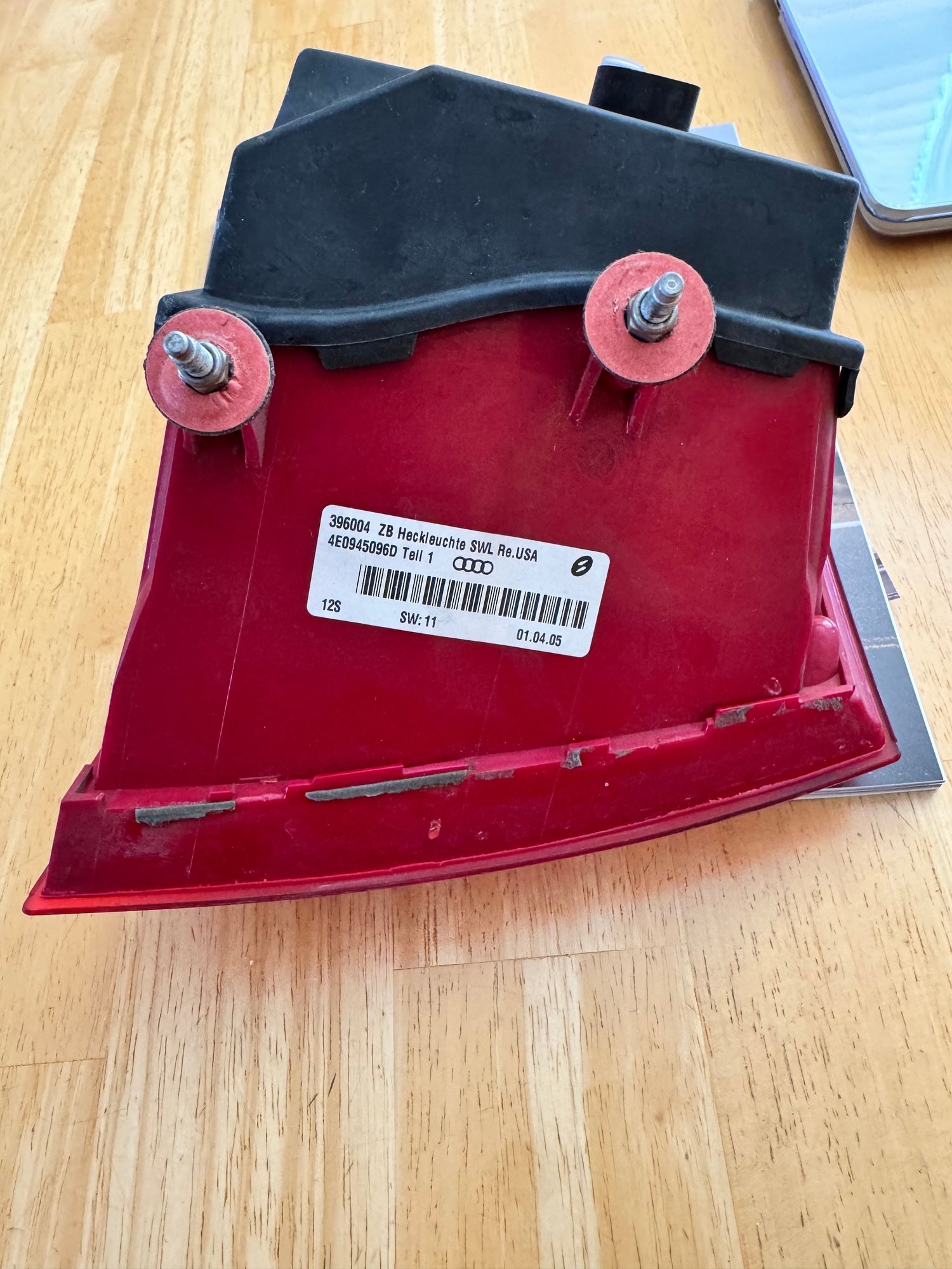 Lights - Free - 2005 A8 Rear light - Used - -1 to 2027  All Models - Campbell, CA 95008, United States