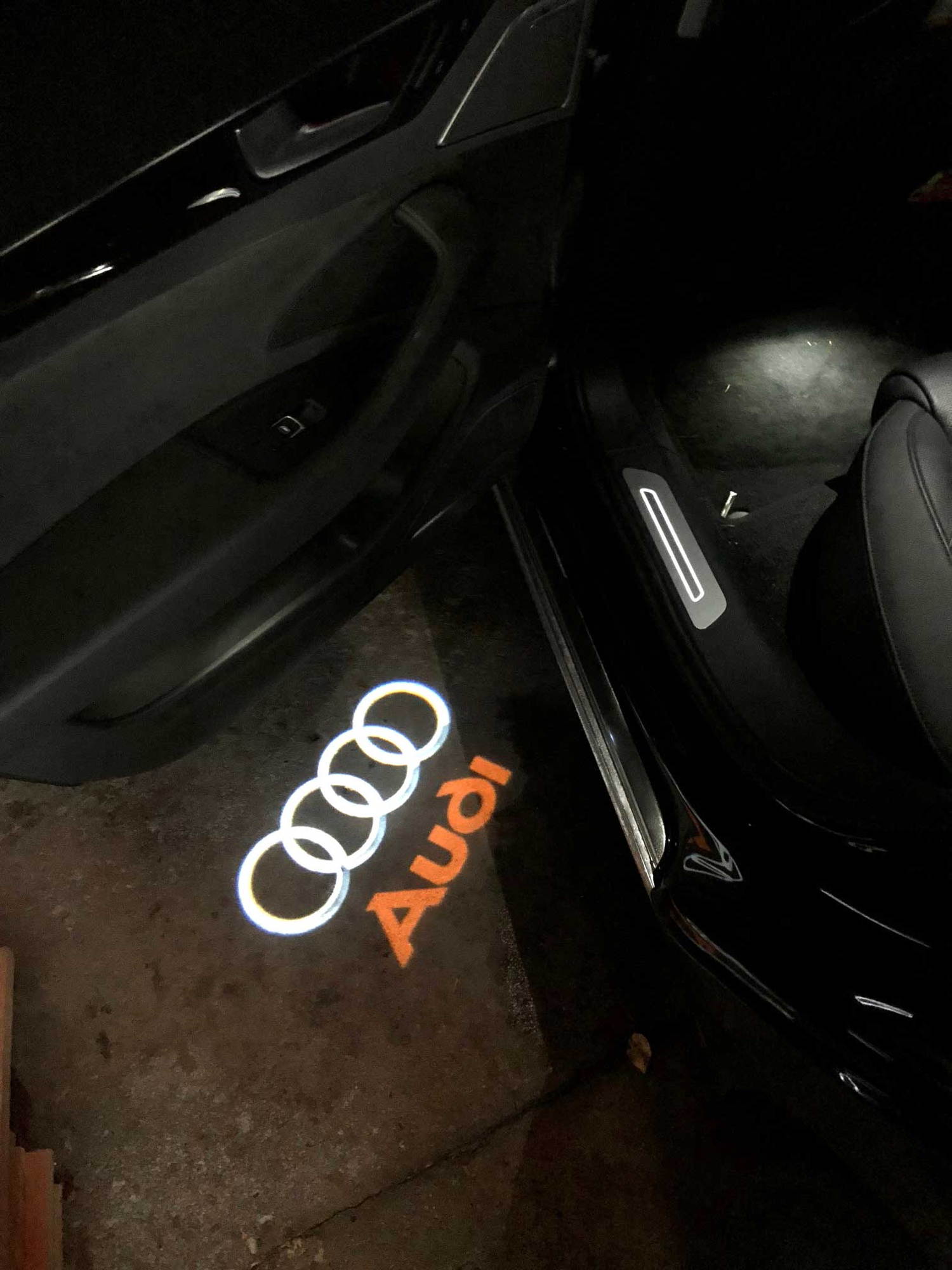 Puddle Lamps Now Project Audi logo + Rings - AudiWorld Forums