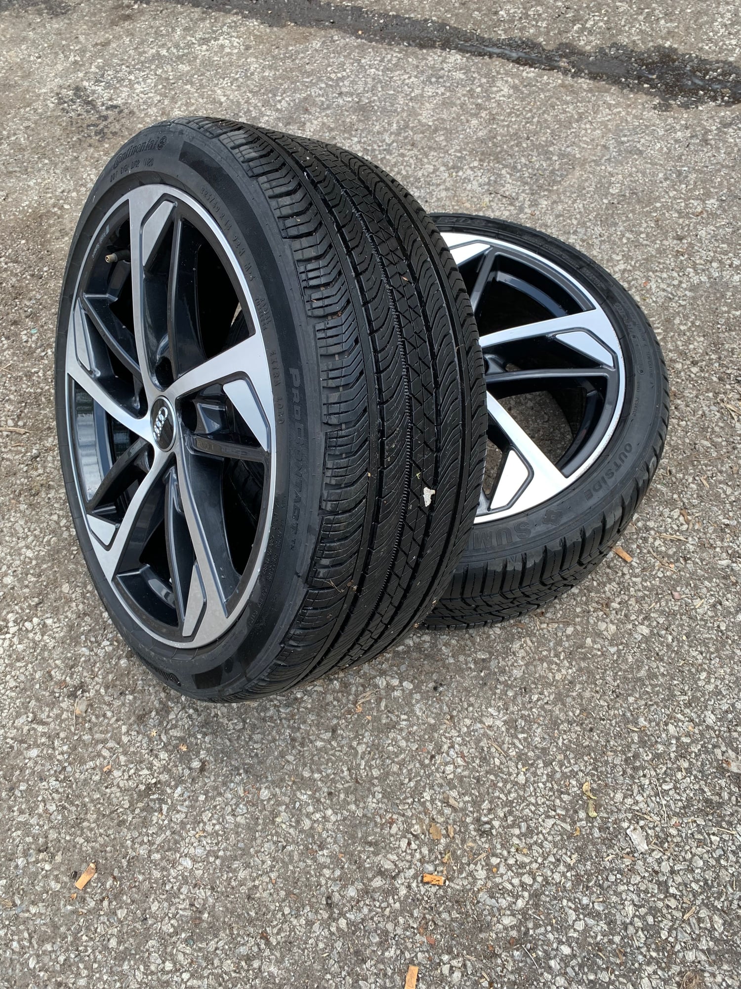 Wheels and Tires/Axles - 18x8 A3 wheels and tires - Used - 2020 to 2021 Audi A3 Quattro - Kansas City, MO 64106, United States