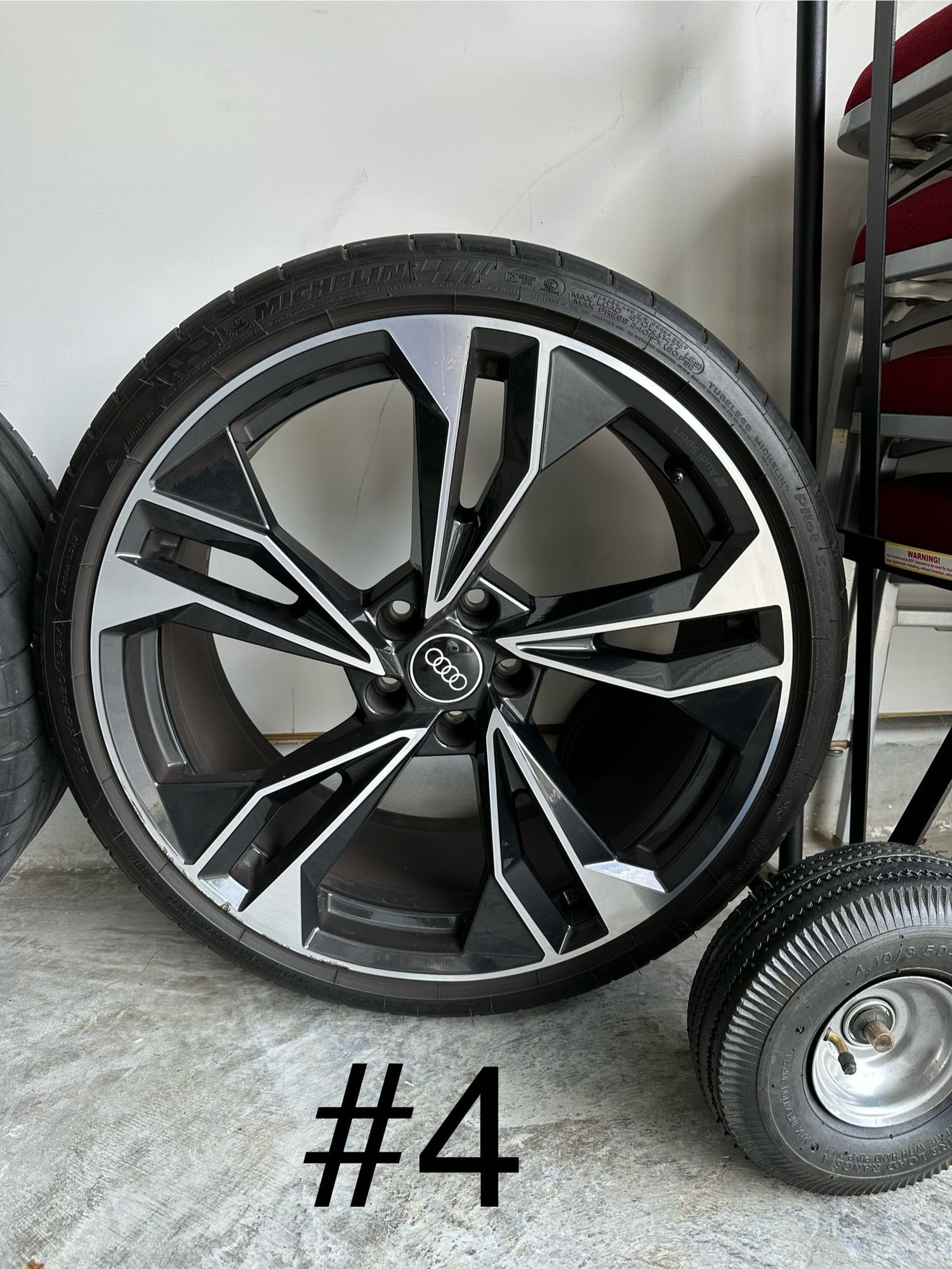 Wheels and Tires/Axles - Audi S5 Black Optics 20" wheels with Michelin Pilot Super Sport tires - Used - 2018 to 2024 Audi S5 - 2018 to 2024 Audi A5 - 2018 to 2024 Audi S5 Sportback - Houston, TX 77346, United States