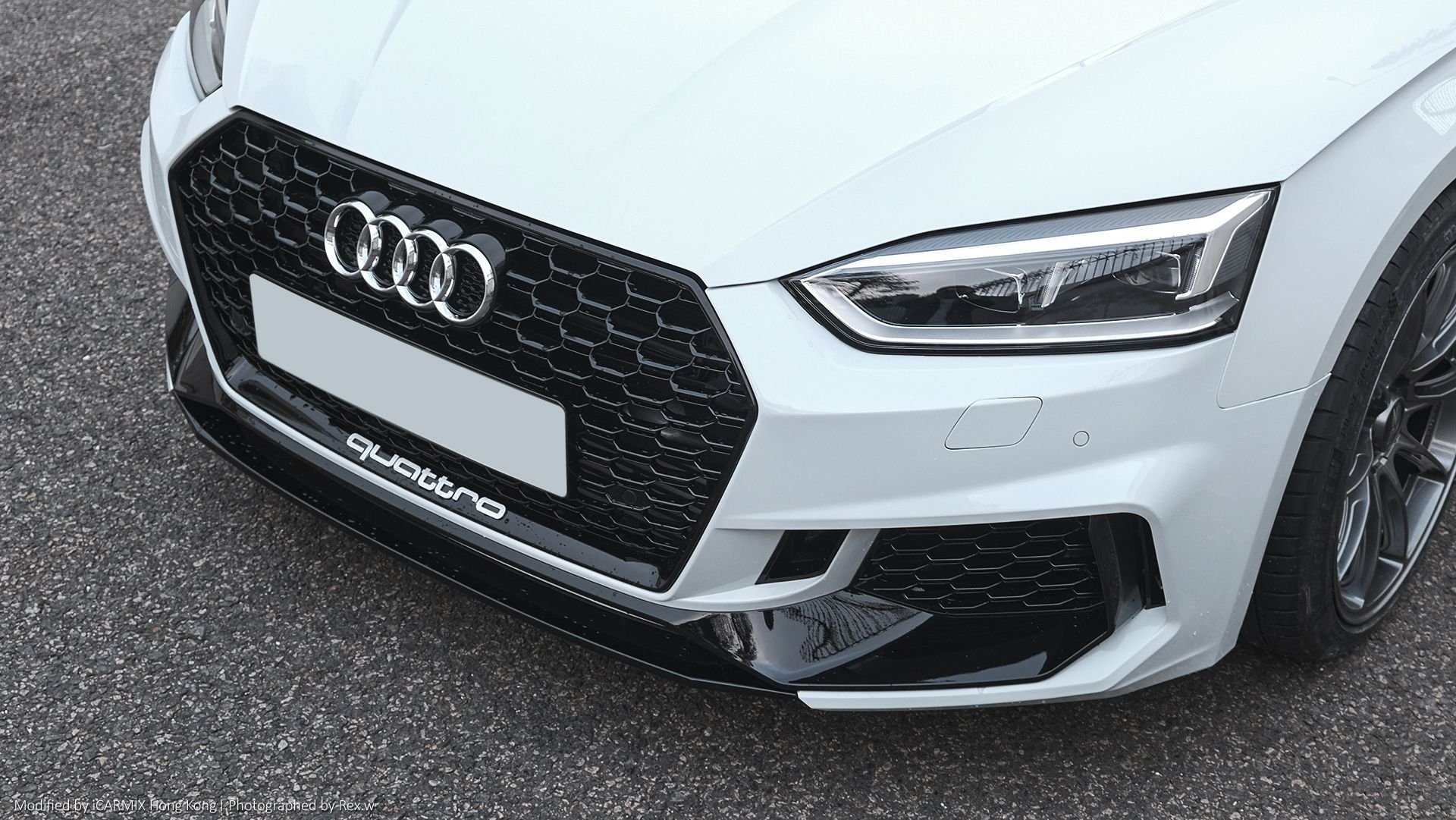 Audi A5 F5 Sportback with RS5 style body kit & 19 inch OZ Racing Hyper