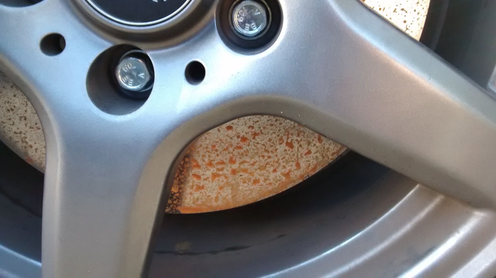 New Brake rotors have rust after one day! Is that normal? AudiWorld