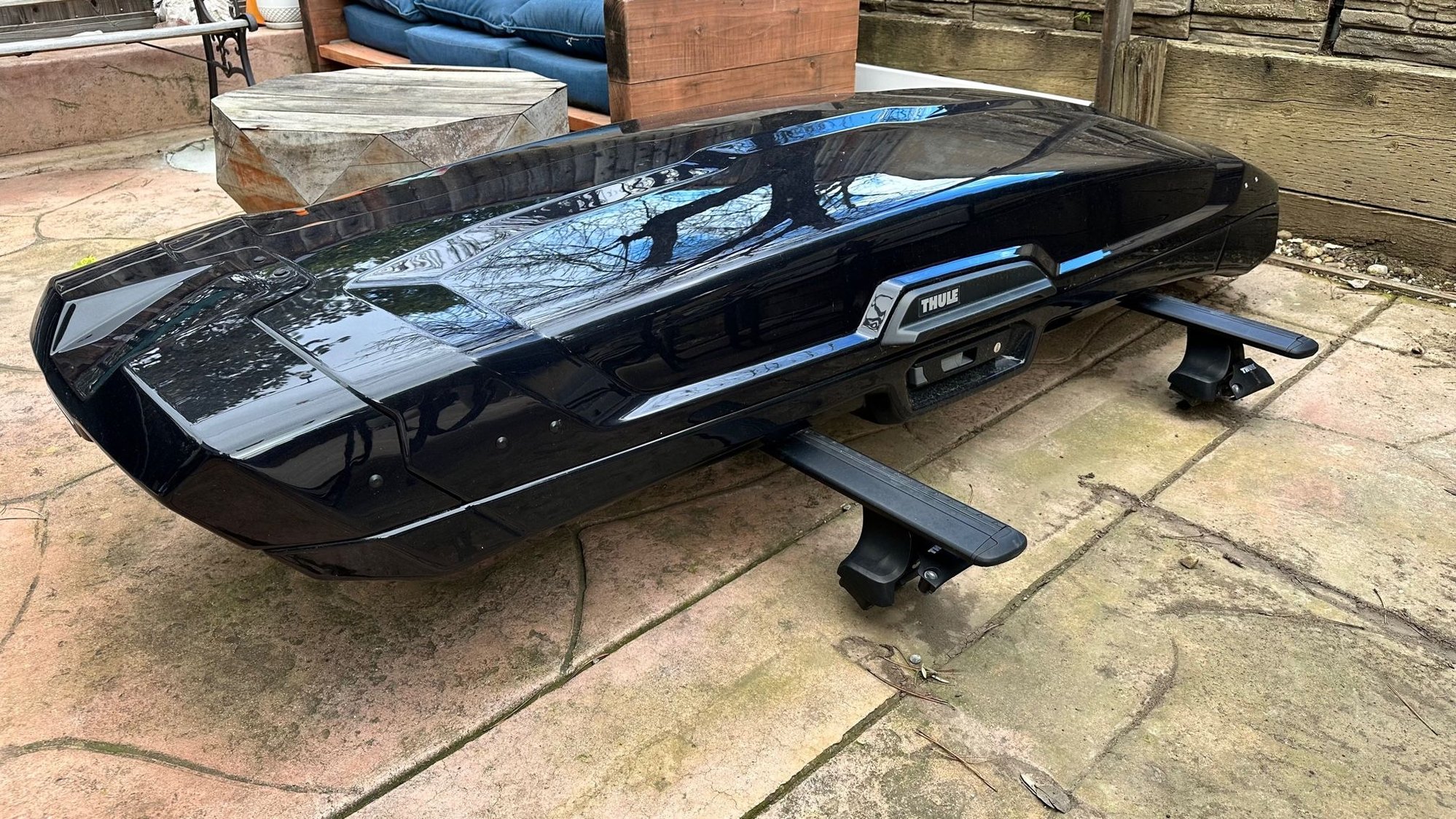 THULE VECTOR ALPINE ROOFBOX PLUS WINGBAR EVO ROOF RACK FS! AudiWorld
