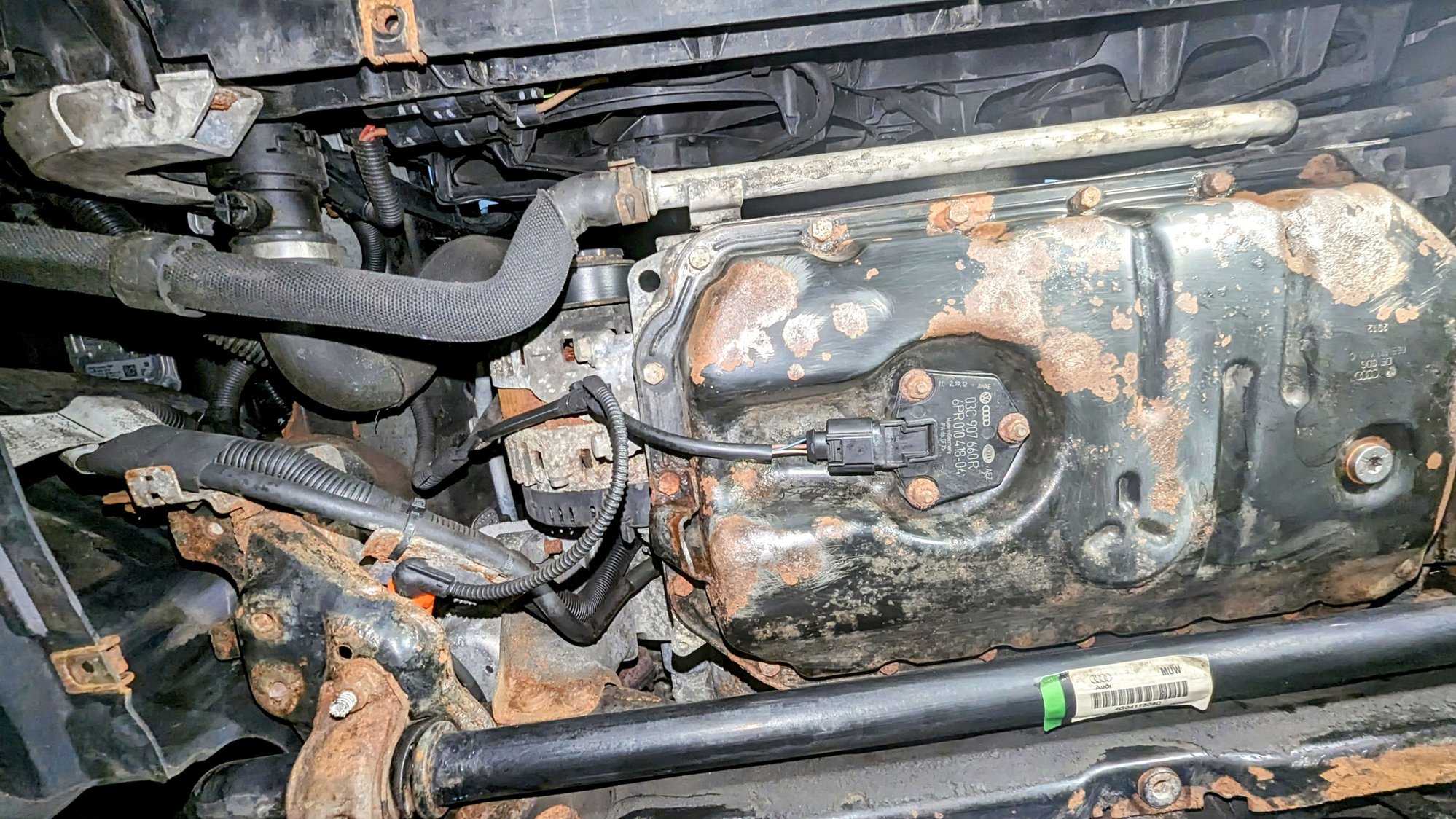 2014 A7 oil level sensor defective, wiring issue AudiWorld Forums