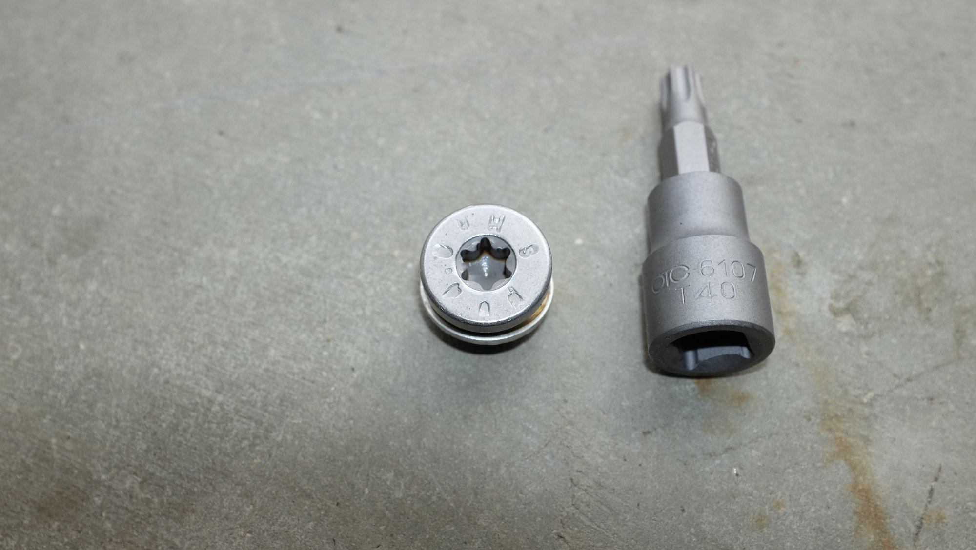 Vw Oil Drain Plug Torx Size Best Drain Photos