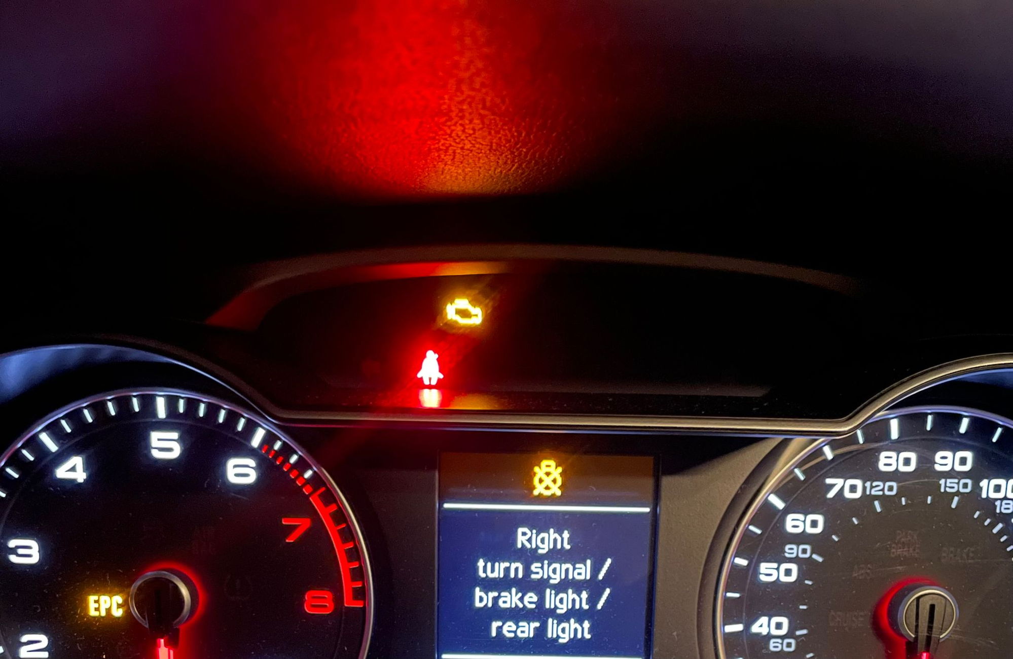 Right turn /brake light /rear light WARNING AudiWorld Forums