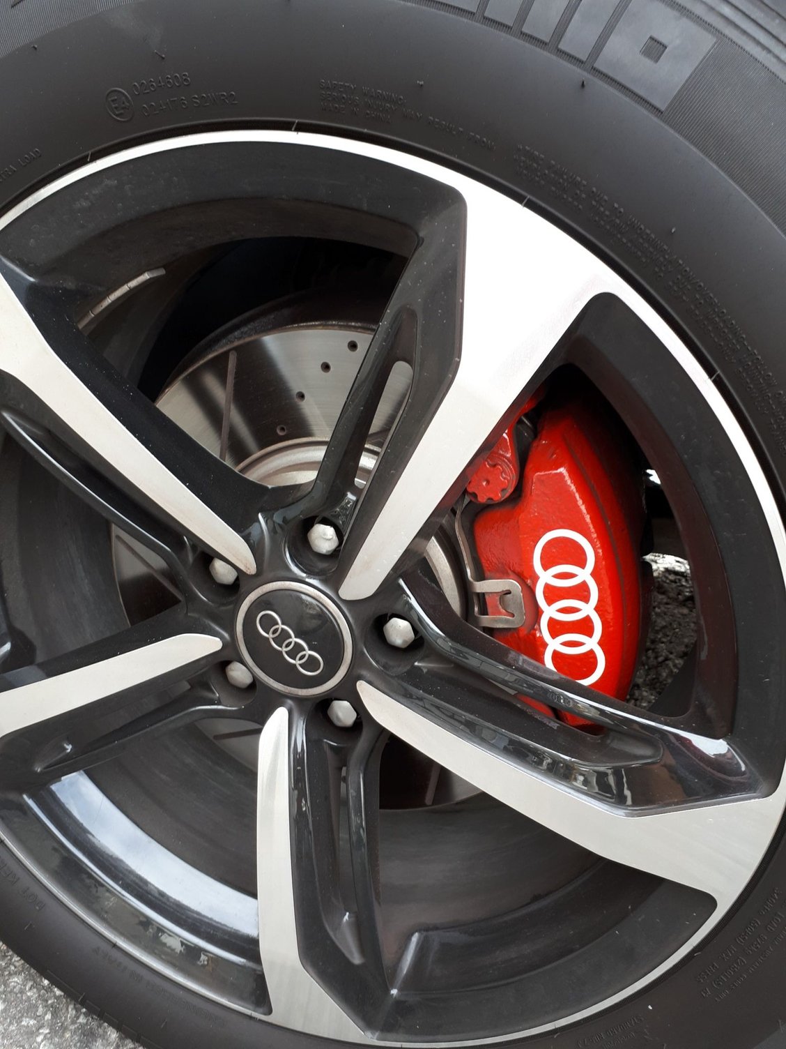 Which size front brake rotor for a 2012 Q5 3.2 S Line? - AudiWorld