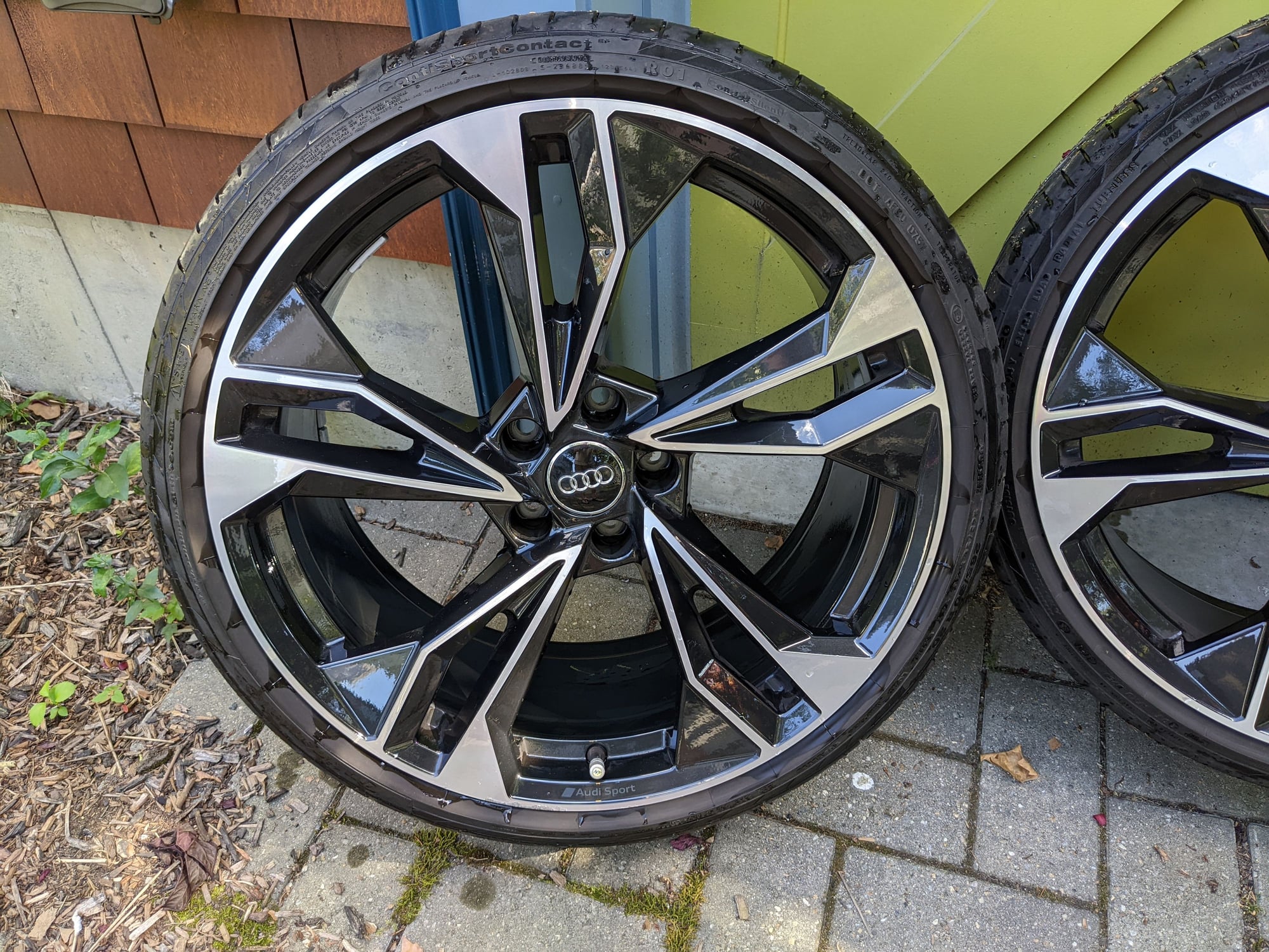 Wheels and Tires/Axles - 2021 S5 OEM Black Optic Wheels and tires 20 x 9 - Used - 2018 to 2022 Audi S5 Sportback - 2018 to 2022 Audi S5 - Somerville, MA 02143, United States