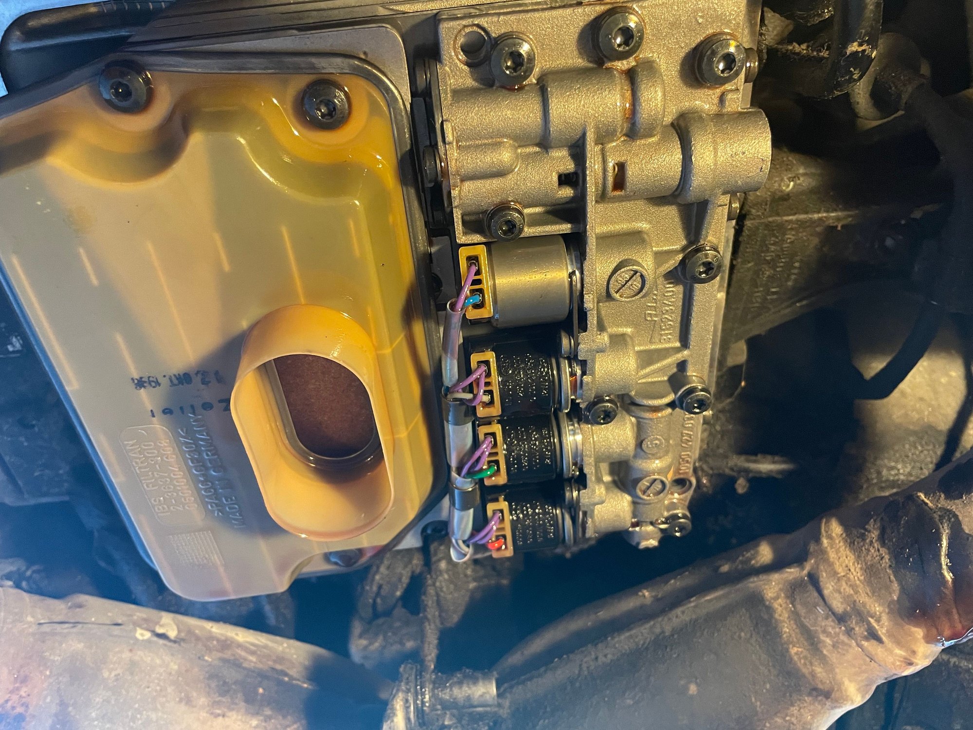 Transmission solenoid cleaning AudiWorld Forums