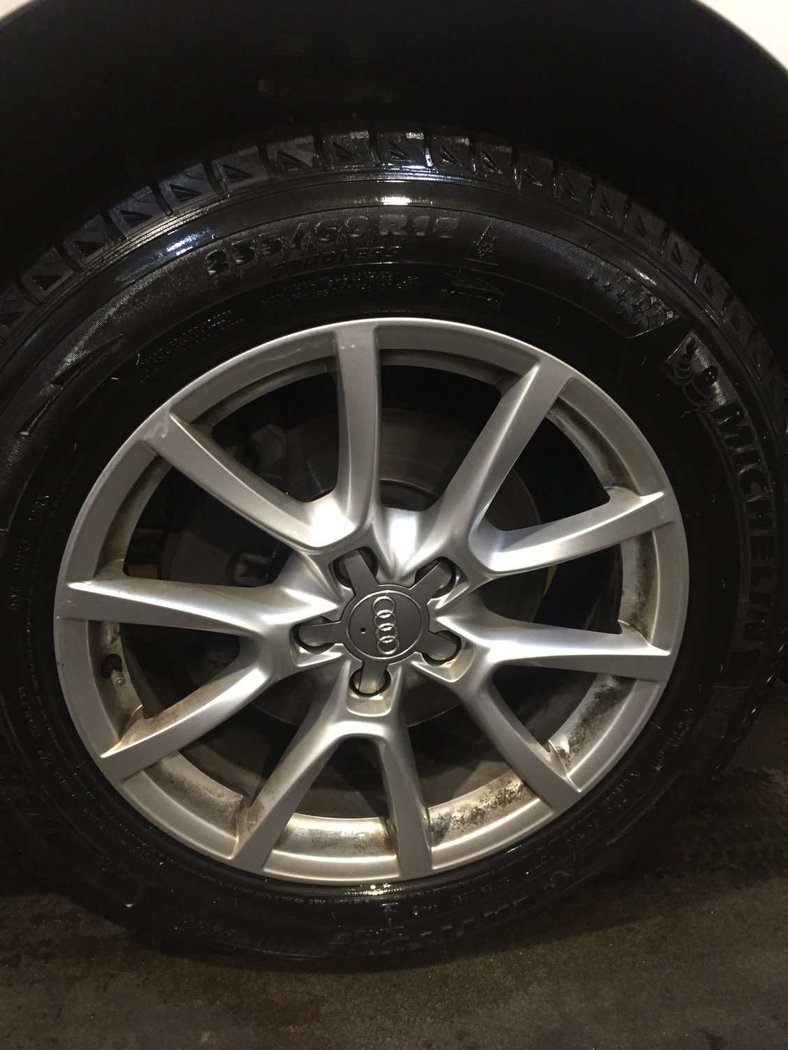 Audi Q5 Q5 OEM 18" YSpoke Wheels and Michelin XIce Tires 400 obo