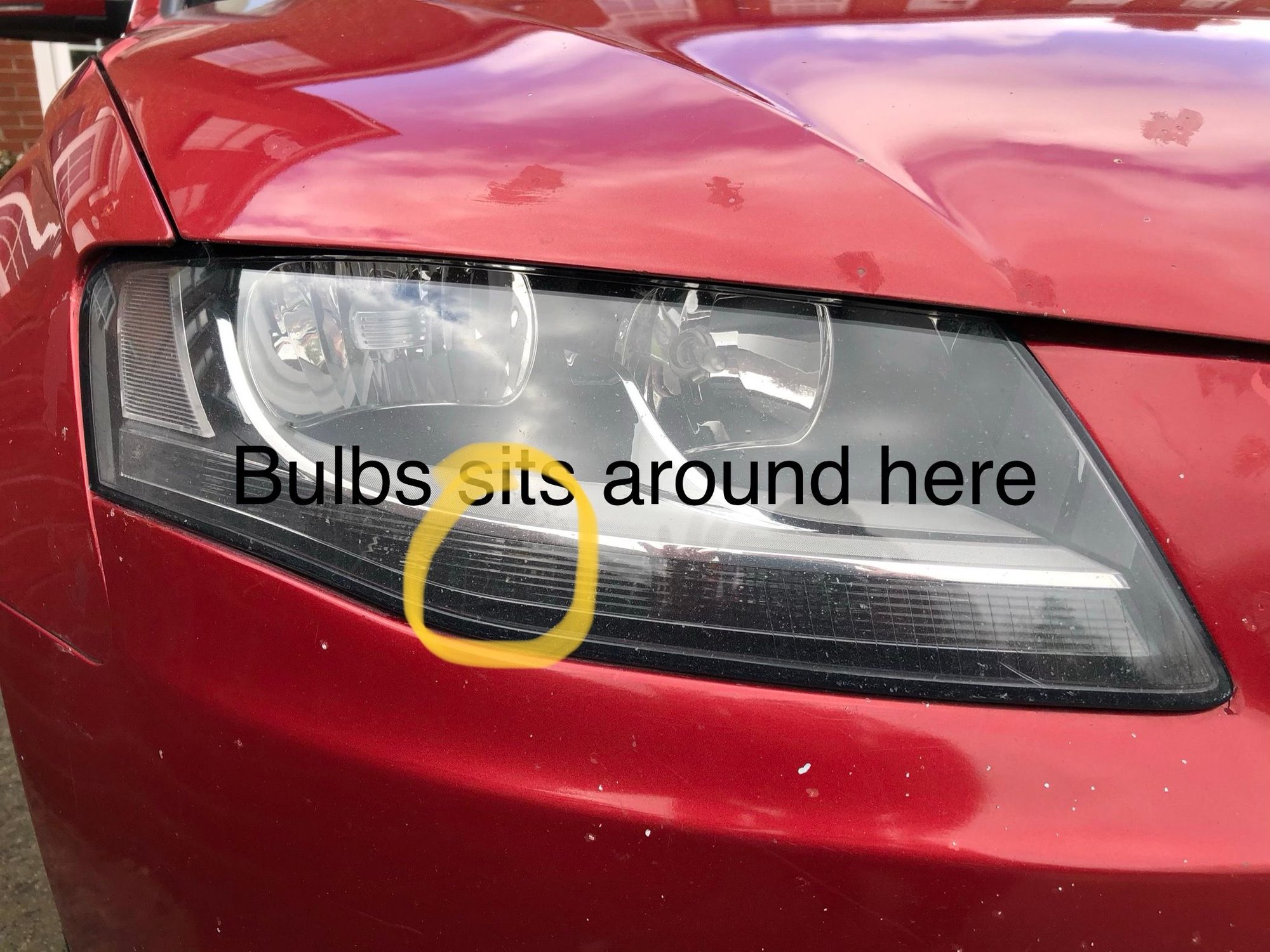 IE Accessing Audi A4 indicator/turn signal front bulb? AudiWorld Forums