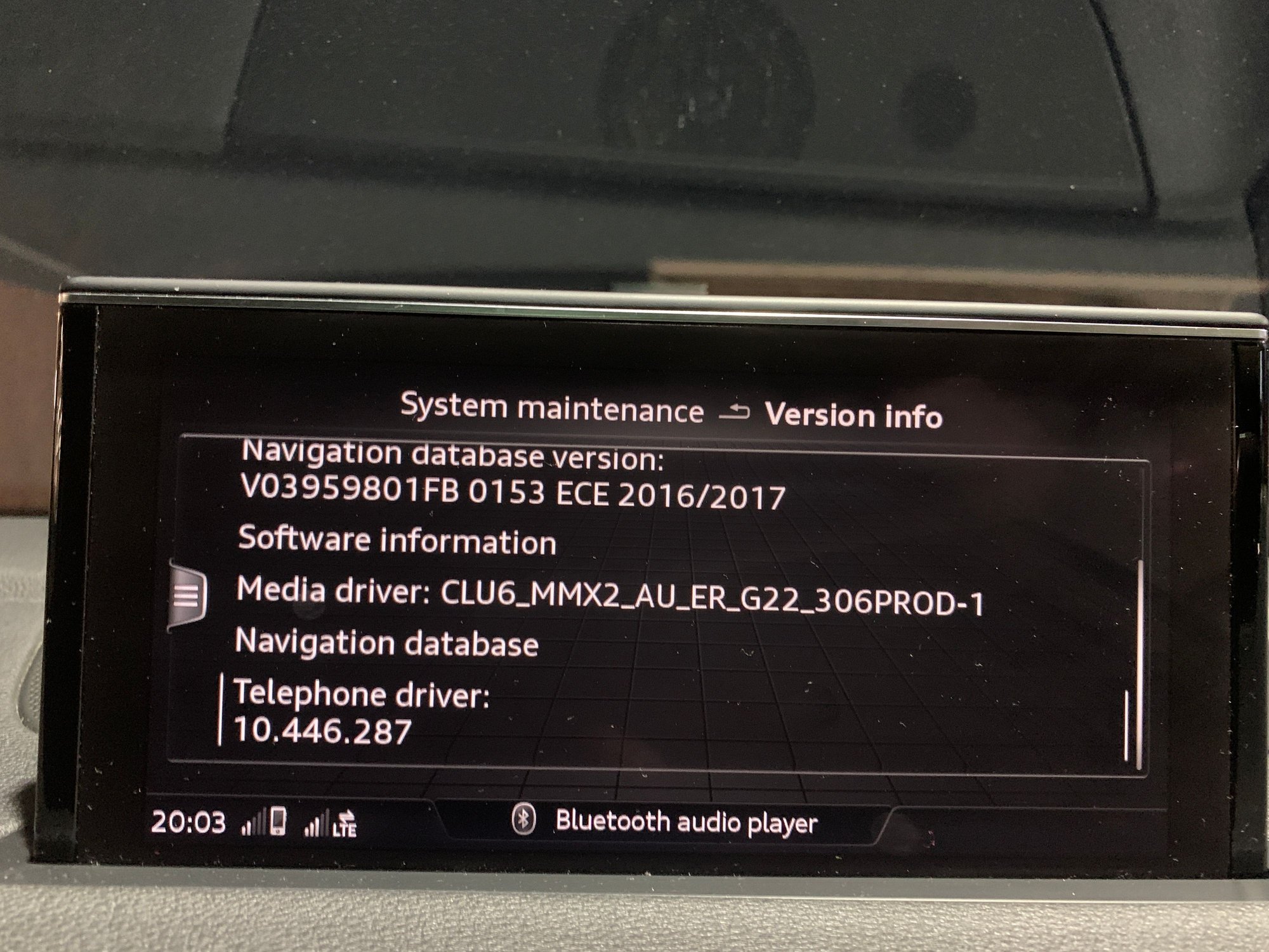 UK Q72017, UK Maps update AudiWorld Forums