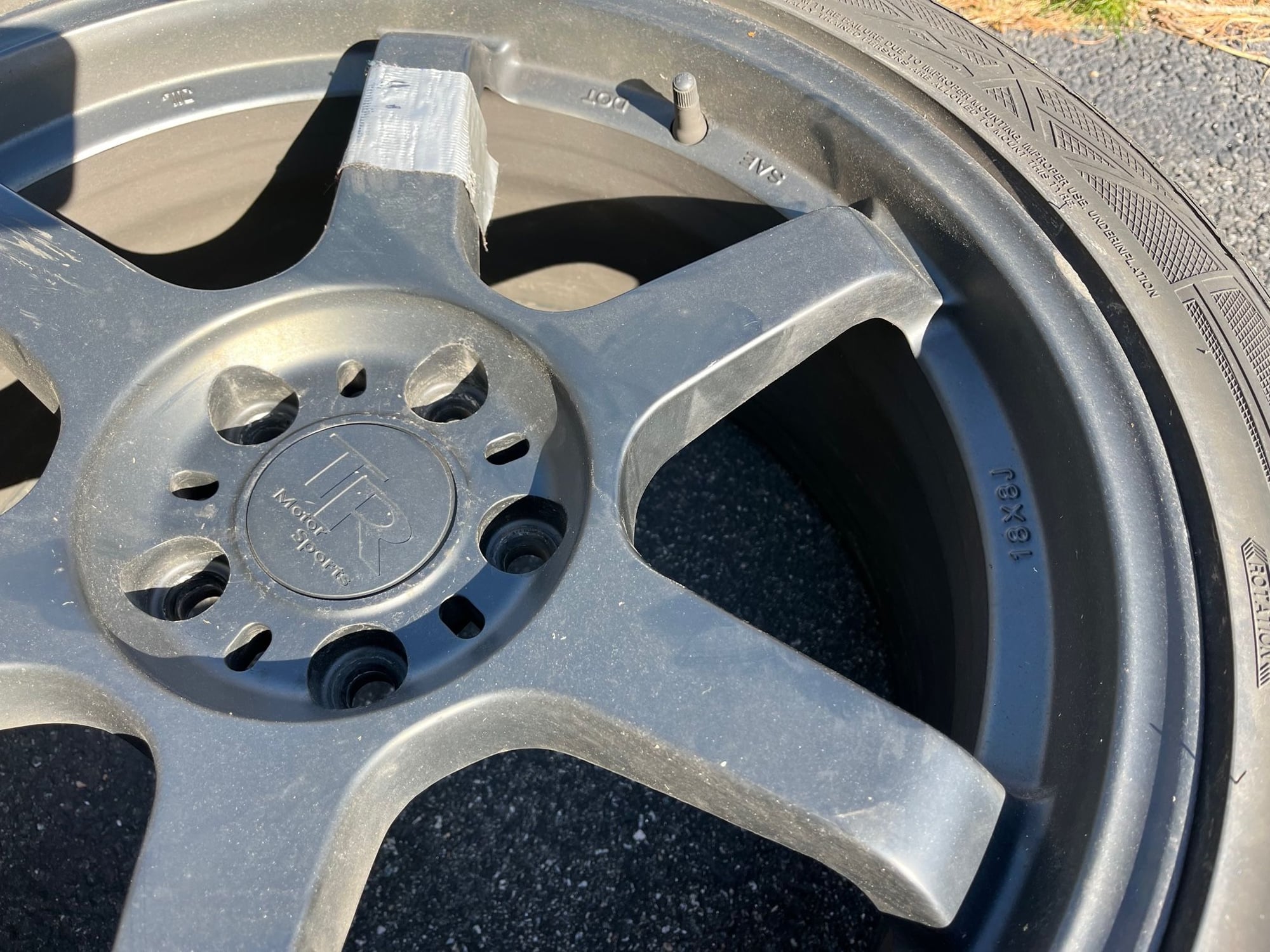 Wheels and Tires/Axles - $800 Full Winter set 18x8 TRMotorsport C4 Black w/ 245/40R18 Vredestein WintracPro XL - Used - All Years  All Models - All Years  All Models - Wilmington, MA 01887, United States