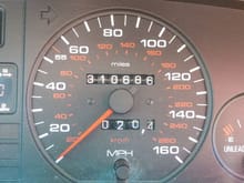 Audi 100 at 310,686 miles (3a low def)
