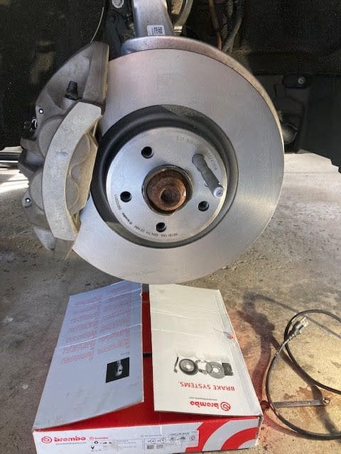 2018 Q5 Front Brake Pad/Rotor Replacement - AudiWorld Forums
