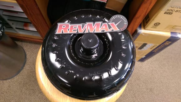 My RevMax Stage 2 w/ 600rpm stall. Can't wait to see how it performs.