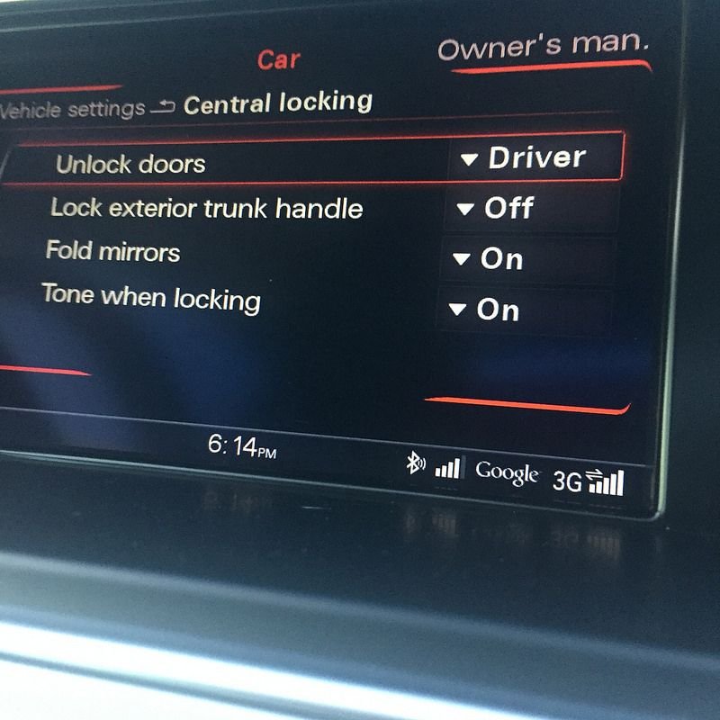 Lock Unlock Beep missing in Audi 2016 Q5 Page 2 AudiWorld Forums