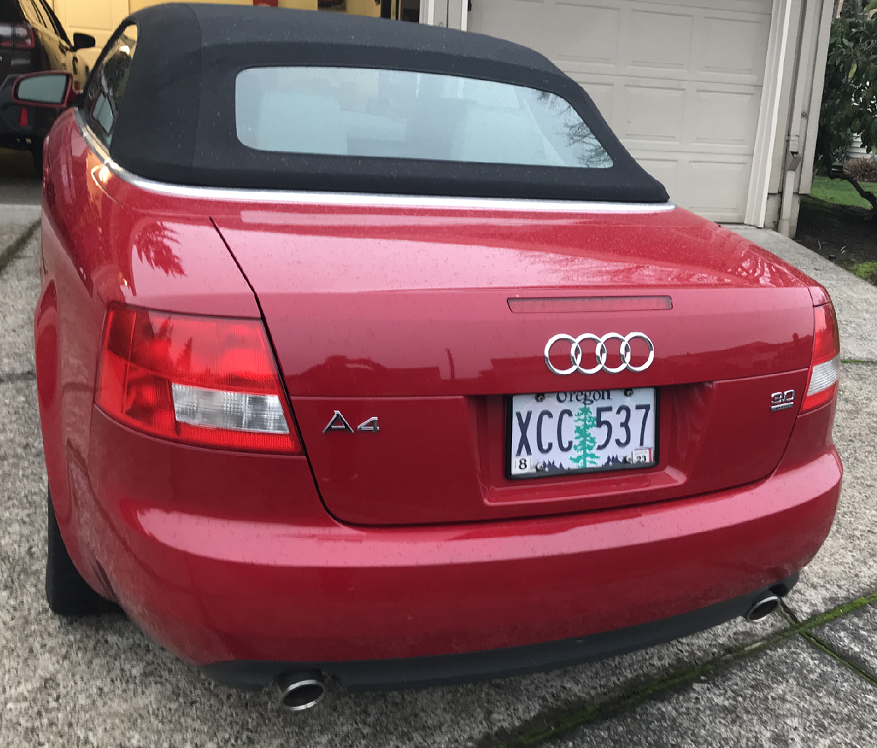 2005 Audi A4 Quattro - 2005 B6 A4 Cabriolet 3.0L Quattro w/AT5 in Great Condition! - Used - VIN WAUDT48H55K006685 - 48,882 Miles - 6 cyl - AWD - Automatic - Convertible - Red - Tigard, OR 97224, United States