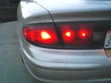 tail light tint with lights on