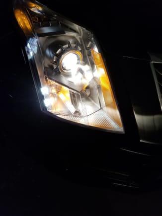 The bottom left two led lights aren't working on the other head lamp.  Anyone know of the exact fuse number to check.  2015 srx.
