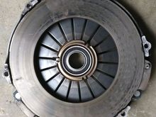 Flywheel side of the current pressure plate.