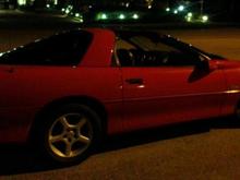 night shot Z.... driving down A!A along the Atlantic Ocean Palm Beach County Florida