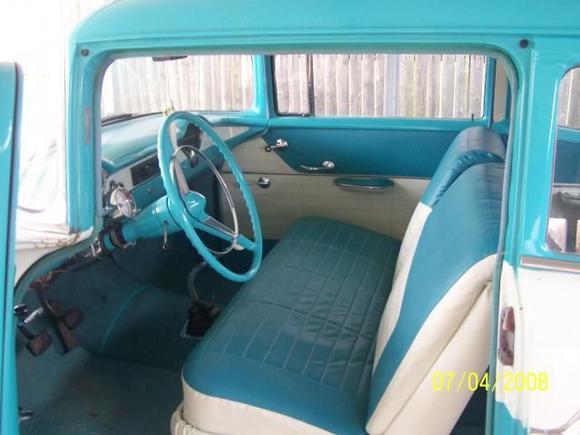 '56 interior