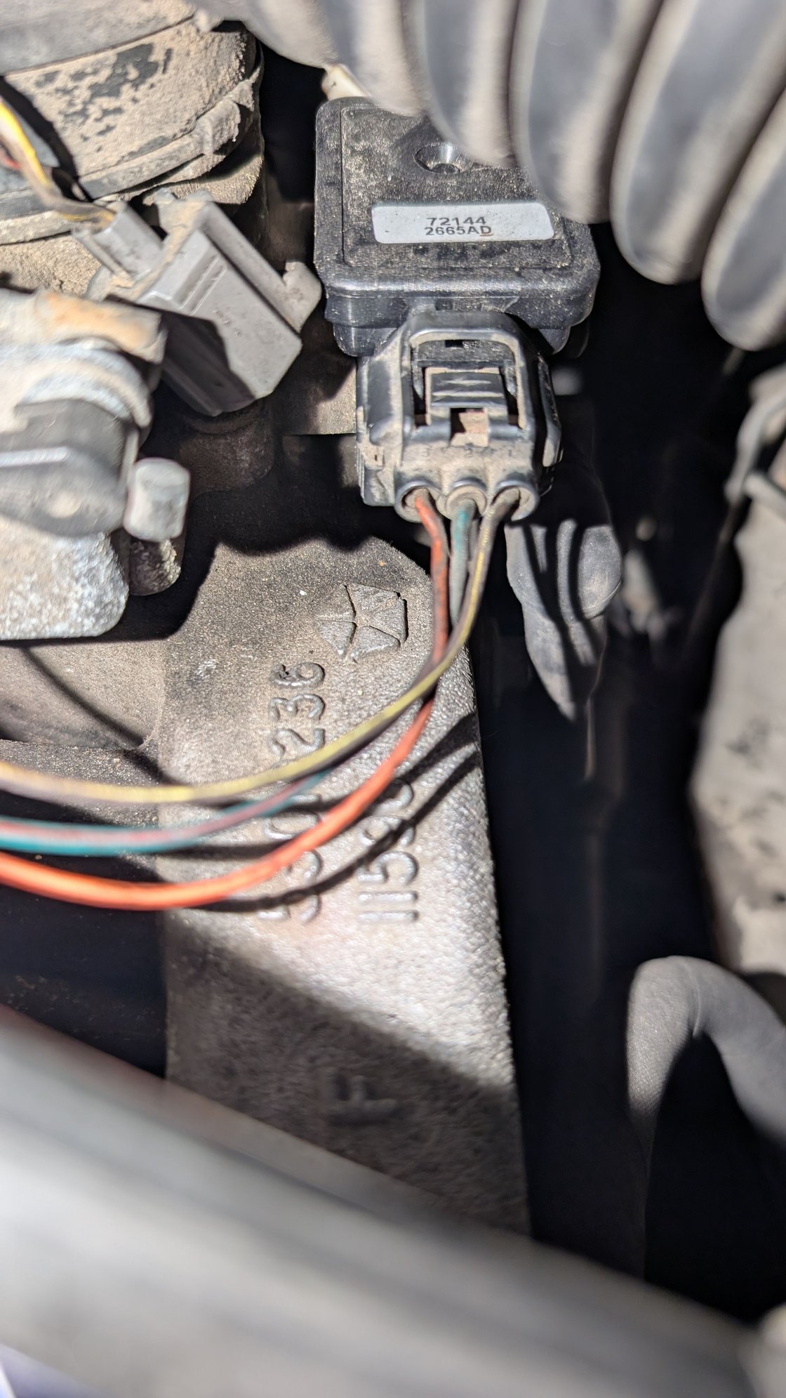 MAP sensor connector