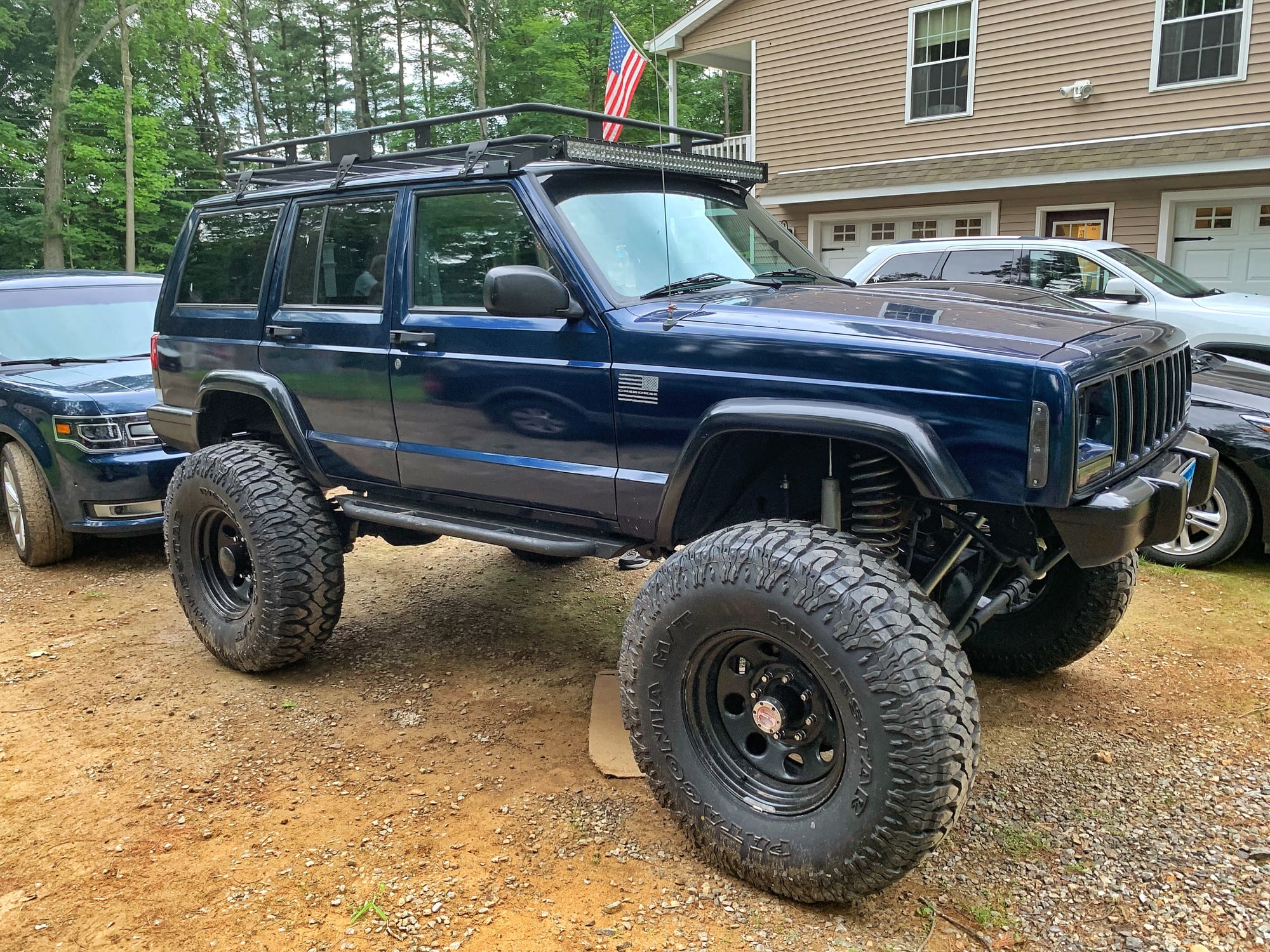 01 Cherokee Patriot Blue Xj Nostalgic Build Jeep Cherokee Forum