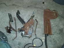 Wth all the holes in the firewall the rust was taking over.
