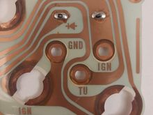 I still have to drill a hole on the bottom gauge for the machine screw that supllies power to the "TU" terminal (anyone have clarification what this is?)