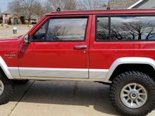 I spent the past two weeks trying to get  an estimate of what the value of my 88 Jeep Laredo may be. At first it was up for bids on Ebay with a high reserve, the auction ended at $10,000, then Hagerty insurance was contacted and they put a guaranteed value of $10,000 on it so I signed up with them.