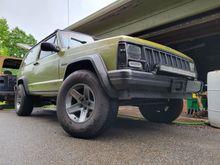Front LEDs and new wheels.