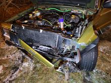 Pretty mangled, no injuries. 
