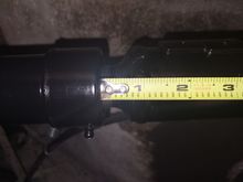 The rear sits at about a half of an inch away from full compression. This is perfectly fine, let me explain.