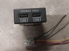 I picked this out apart from every other model mainly because it said charge only. I knew I wouldn't have to worry about data transfer wiring, only charging. The internals were a little more involved that what I had hoped for but I was able to figure it out. Black is negative, other three got combined.