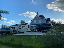 The 18 TRD 4runner on trailer 