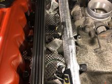 Upgraded injectors and heat shield